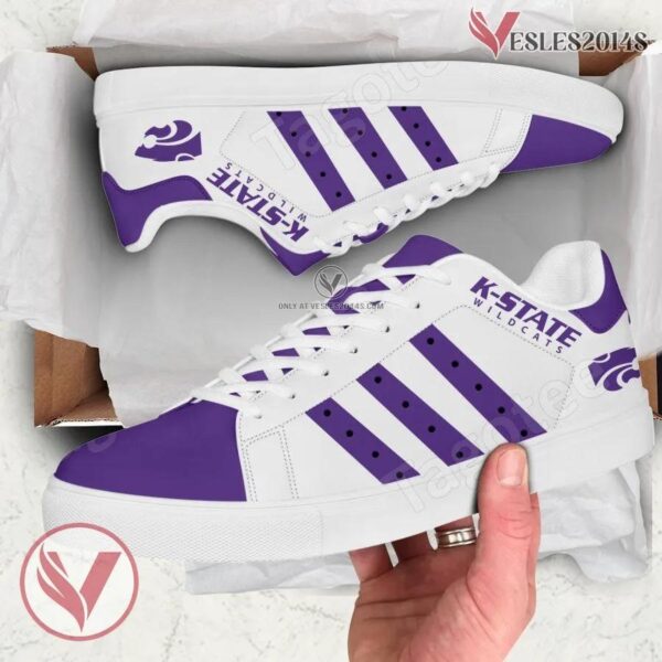 Kansas State Wildcats Print Stan Smith Shoes, Best Sneaker For Fans - Vesles2014s 1