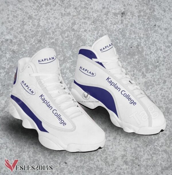 Kaplan College Logo Air Jordan 13 Shoes, Best Sneaker Gifts For Fans - Vesles2014s
