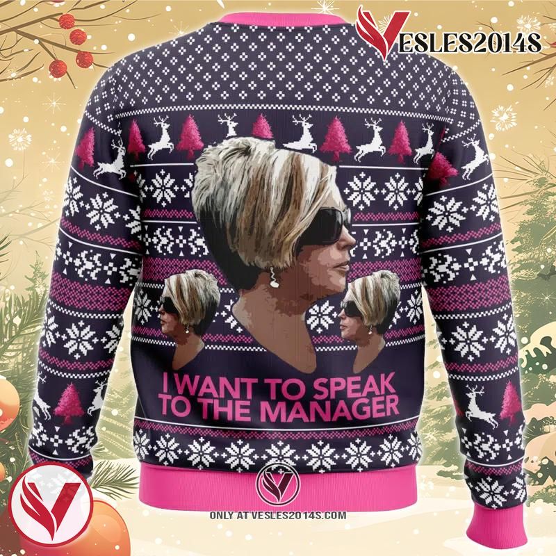 Karen Meme Ugly Christmas Sweater, Unique Christmas Gift For Fans - Vesles2014S 1