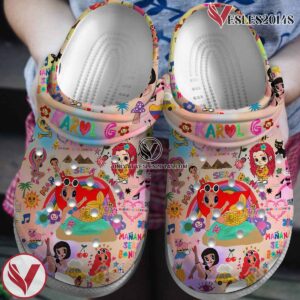 Karol G Music Crocs Crocband Clogs Shoes, Unique Gifts For Fans Style 12 - Vesles2014S