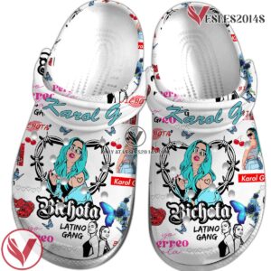 Karol G Music Crocs Crocband Clogs Shoes, Unique Gifts For Fans Style 18 - Vesles2014S 2