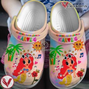 Karol G Music Crocs Crocband Clogs Shoes, Unique Gifts For Fans Style 24 - Vesles2014S