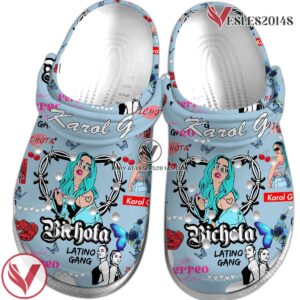 Karol G Music Crocs Crocband Clogs Shoes, Unique Gifts For Fans Style 9 - Vesles2014S 2