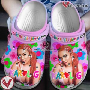 Karol G Music mañana será bonito Crocs Crocband Clogs Shoes, Unique Gifts For Fans Style 7 - Vesles2014S 2