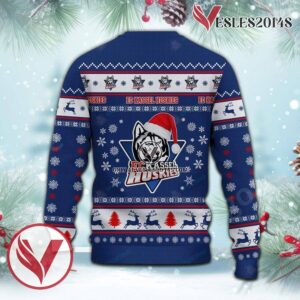 Kassel Huskies Sport Ugly Christmas Sweater, Unique Gifts For Fans - Vesles2014aS 3