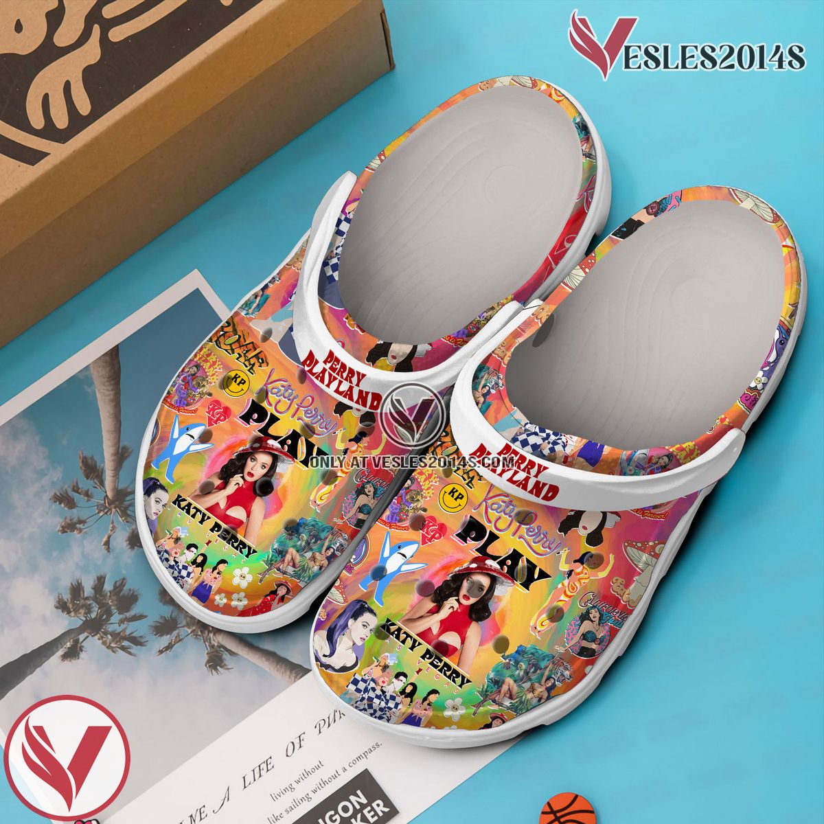 Katy Perry Perry Playland Music Crocs Crocband Clogs Shoes, Unique Gifts For Fans Style 2 - Vesles2014S 4