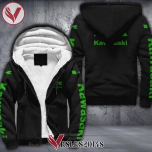 Kawasaki Car Fleece Hoodie, Unique Gifts For Car Lovers - Vesles2014S 1