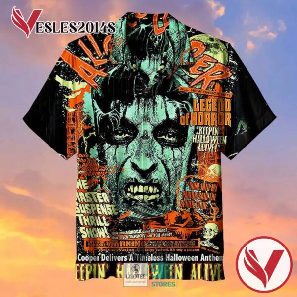 Keepin' Halloween Alive Casual Hawaiian Shirt, Best Gifts For Summer Vesles2014S 1