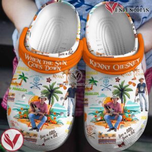 Kenny Chesney Music Crocs Crocband Clogs Shoes, Unique Gifts For Fans Style 1 - Vesles2014S