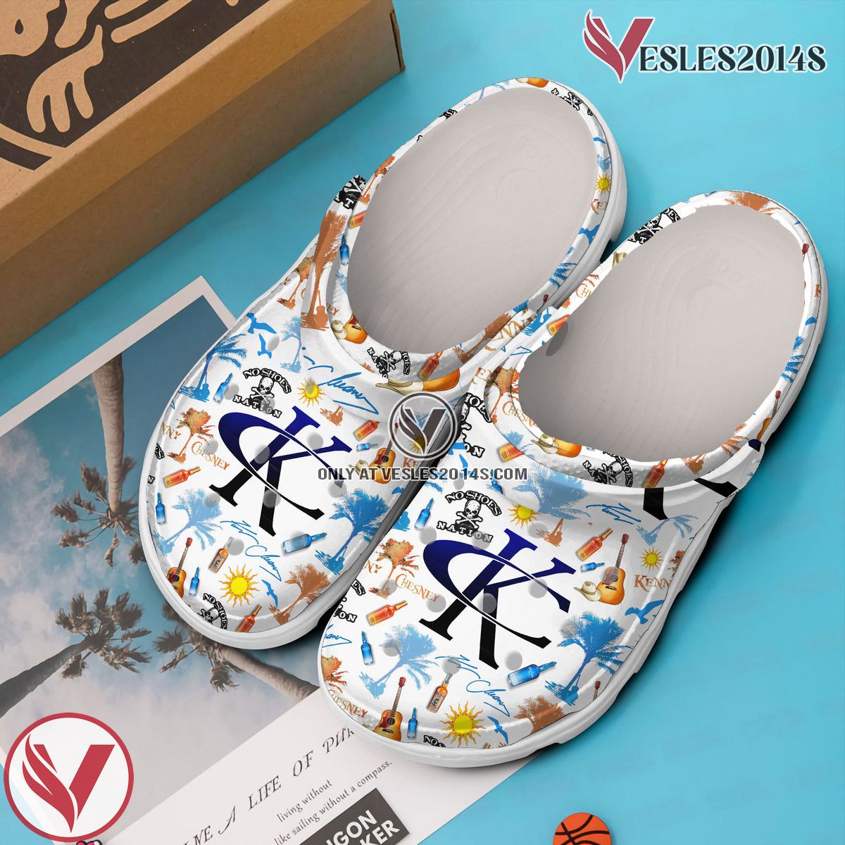 Kenny Chesney Music Crocs Crocband Clogs Shoes, Unique Gifts For Fans Style 2 - Vesles2014S 2