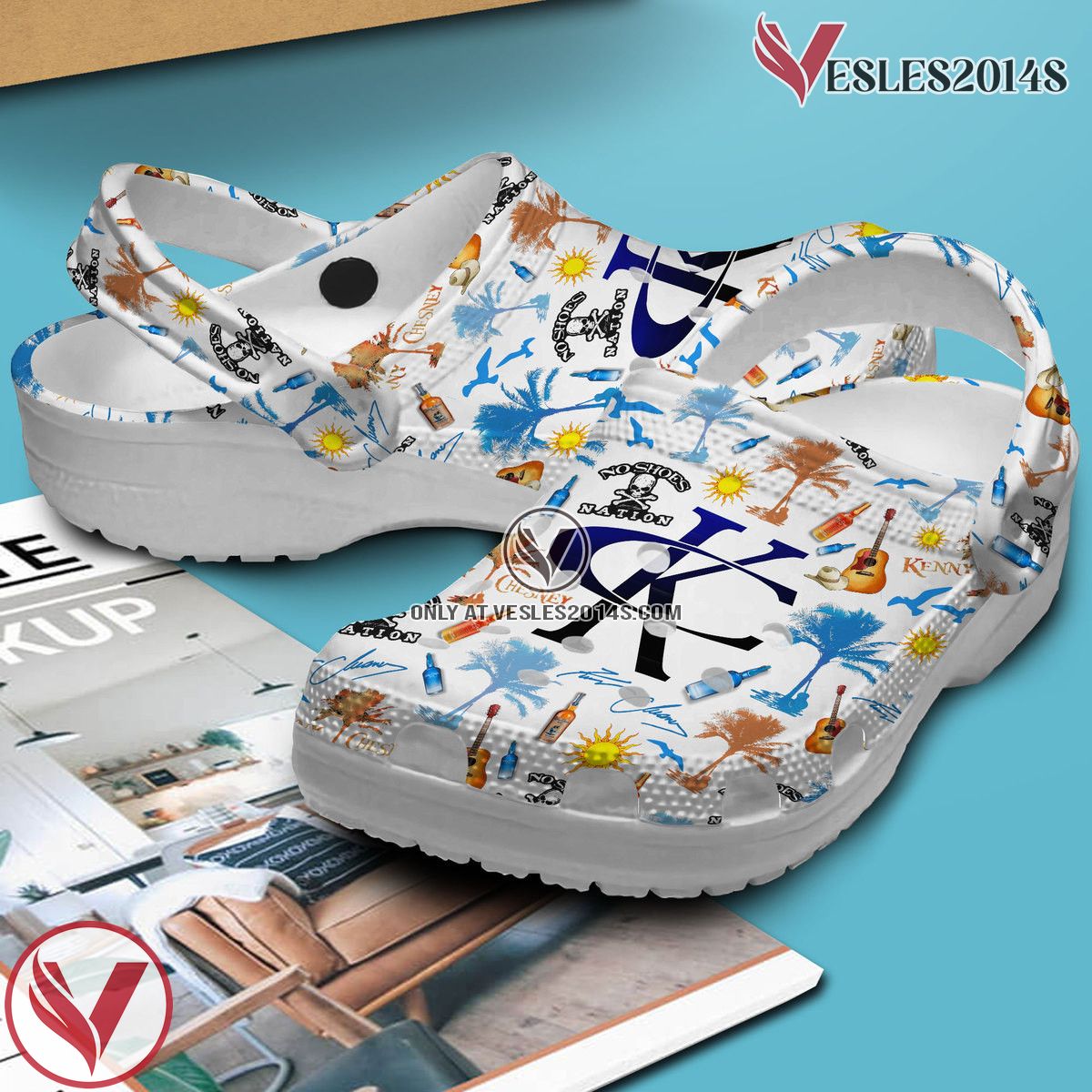 Kenny Chesney Music Crocs Crocband Clogs Shoes, Unique Gifts For Fans Style 2 - Vesles2014S 3