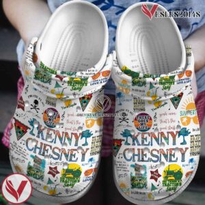 Kenny Chesney Music Crocs Crocband Clogs Shoes, Unique Gifts For Fans Style 3 - Vesles2014S