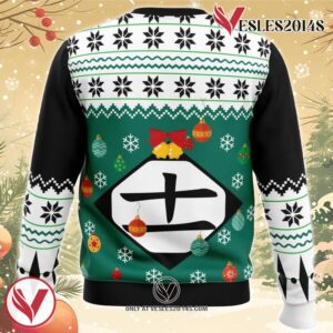 Kenpachi Zaraki Bleach Ugly Christmas Sweater, Unique Christmas Gift For Fans - Vesles2014S 1