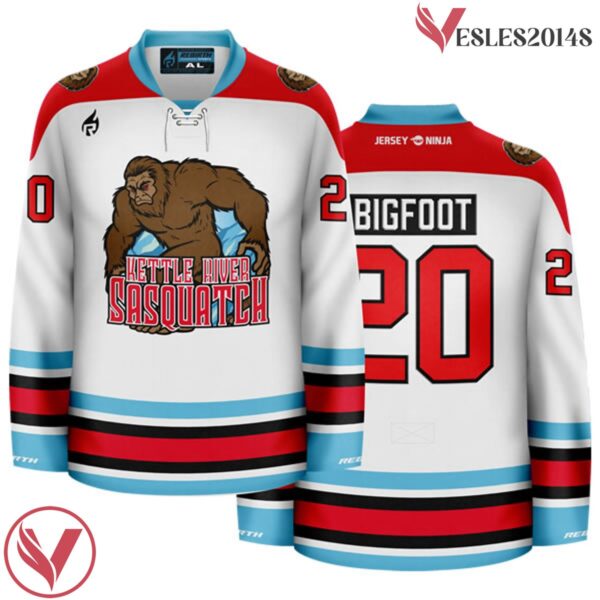 Kettle River Sasquatch Mythical Hockey Jersey - Vesles2014S