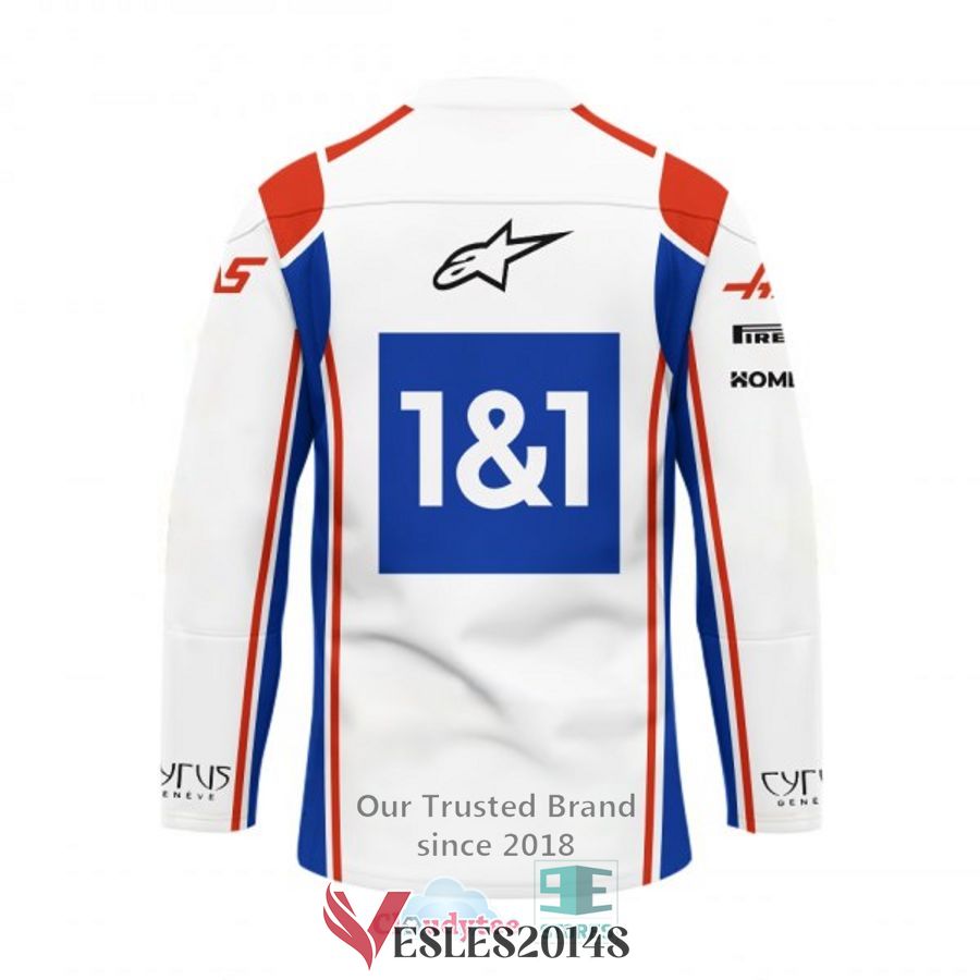 Kevin Magnussen Hass F1 Team 1&1 Hockey Jersey, Trending Gifts For Fans - Vesles2014s 2