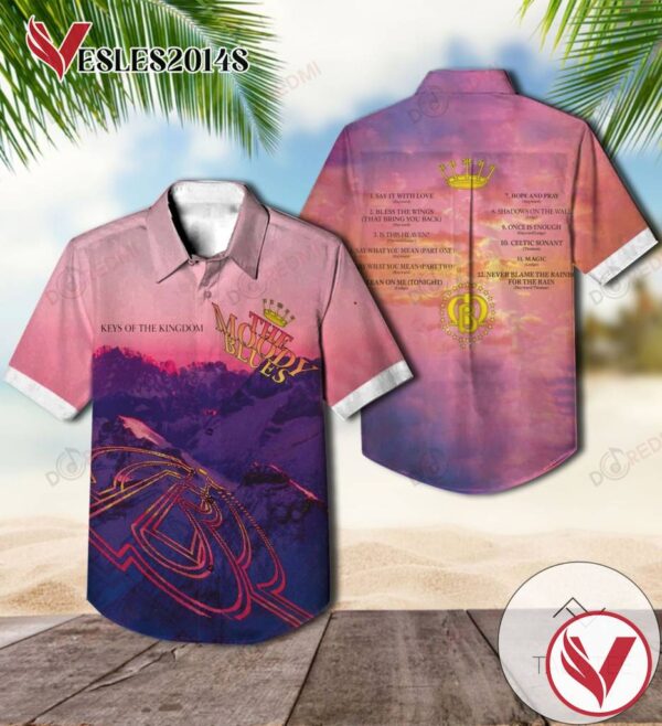 Keys Of The Kingdom Album By The Moody Blues Hawaiian Shirt, Best Gift For Music Lovers Vesles2014S
