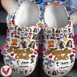 Keyshia Cole Music Crocs Crocband Clogs Shoes, Unique Gifts For Fans - Vesles2014S