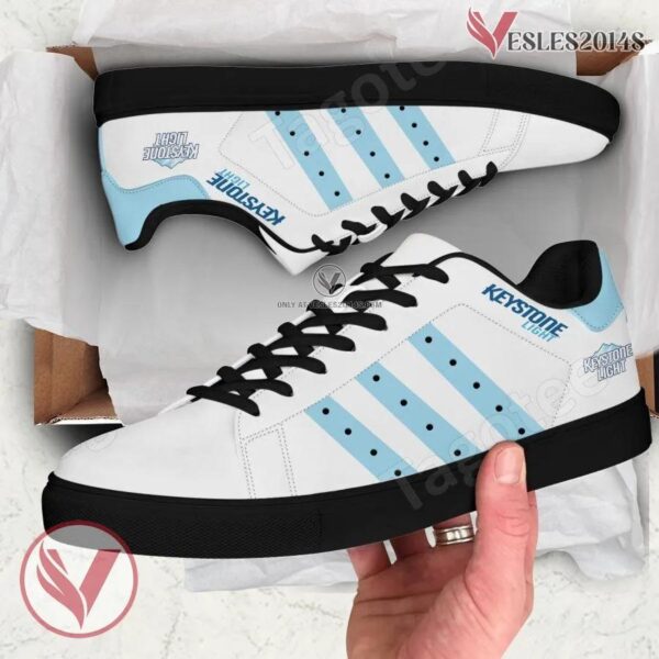 Keystone Light Logo Print Stan Smith Shoes For Men And Womens - Vesles2014s 1