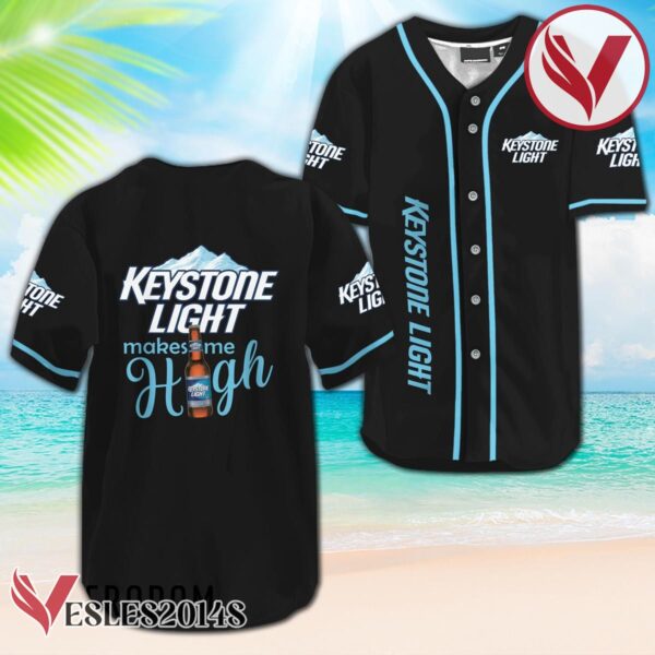 Keystone Light Make Me High Baseball Jersey, Perfect Gifts For Fans - Vesles2014S