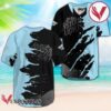 Keystone Light Metal Crack Pattern Baseball Jersey, Perfect Gifts For Fans - Vesles2014S