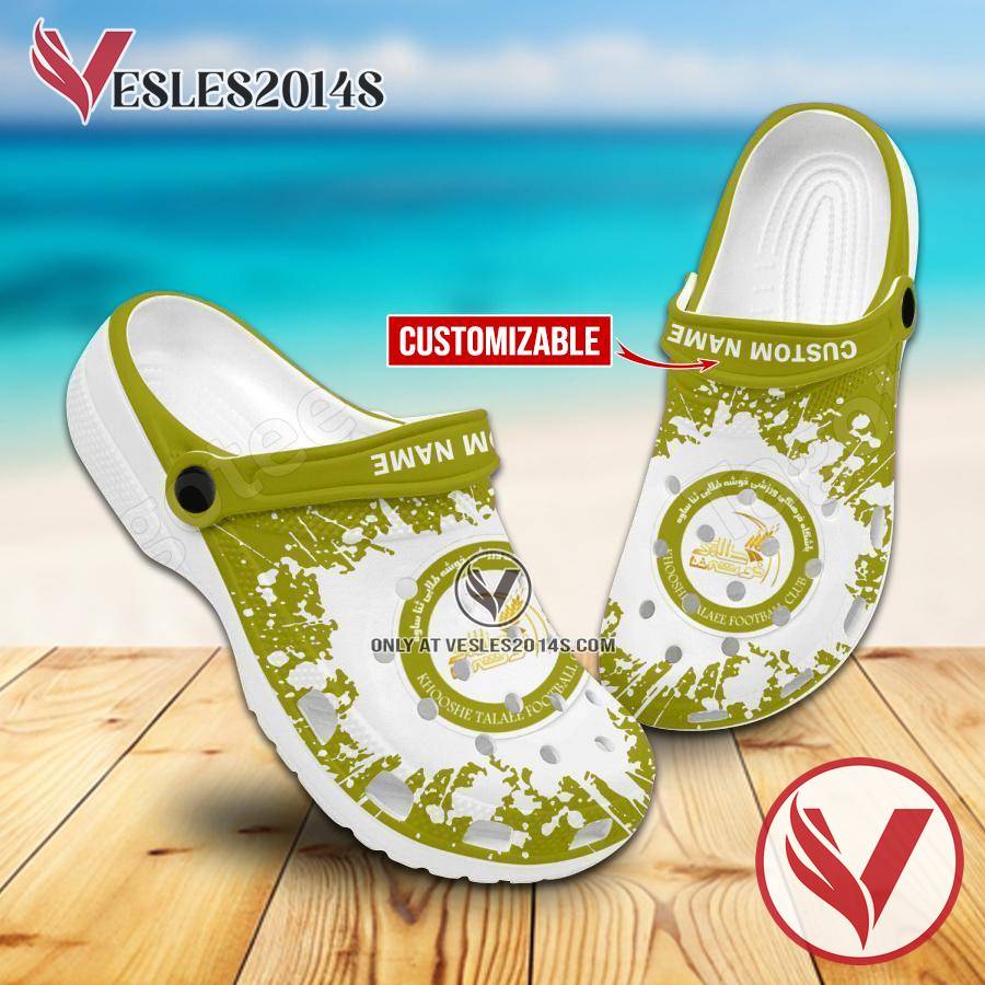 Khooshe Talaee Saveh Crocs Shoes For Men And Women, Unique Clogs Shoes For Fans - Vesles2014S