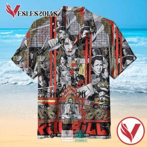 Kill Bill The Whole Bloody Affair Casual Hawaiian Shirt, Best Gifts For Summer Vesles2014S