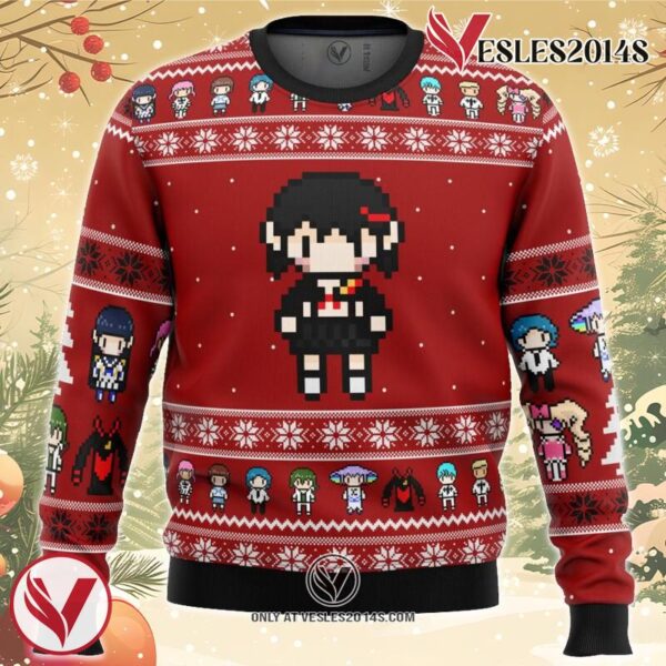 Kill La Kill Sprites Ugly Christmas Sweater, Unique Christmas Gift For Fans - Vesles2014S