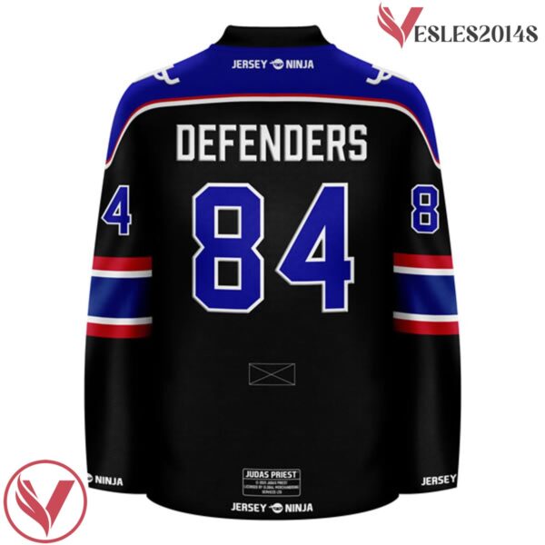 Killing Machine Defenders of the Faith Judas Priest Hockey Jersey - Vesles2014S 4
