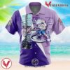 Killua Zoldyck Hunter x Hunter Hawaiian Button Up Shirt, Perfect Gifts For Anime Lovers - Vesles2014S