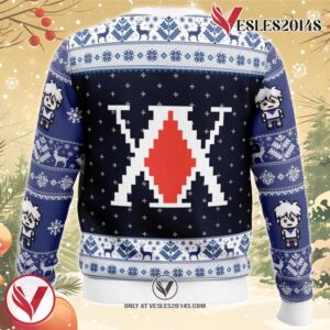 Killua Zoldyck v2 Hunter X Hunter Ugly Christmas Sweater, Unique Christmas Gift For Fans - Vesles2014S 1