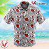 King Boo and Boo Ghosts Mario Bros Hawaiian Button Up Shirt, Perfect Gifts For Anime Lovers - Vesles2014S