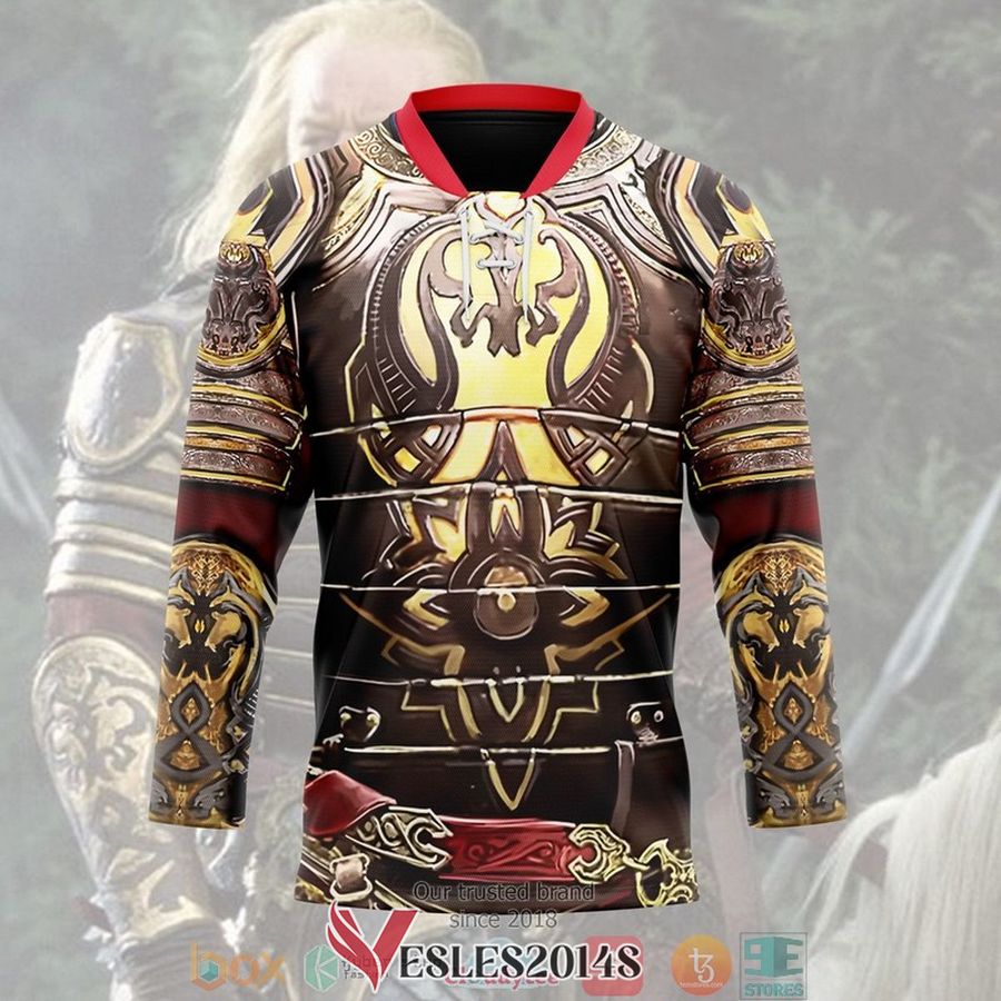 King Theo Armor Hockey Jersey Shirt, Trending Gifts For Fans - Vesles2014s 2