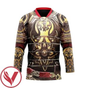 King Theo Armor Hockey Jersey, Trending Gifts For Fans - Vesles2014s