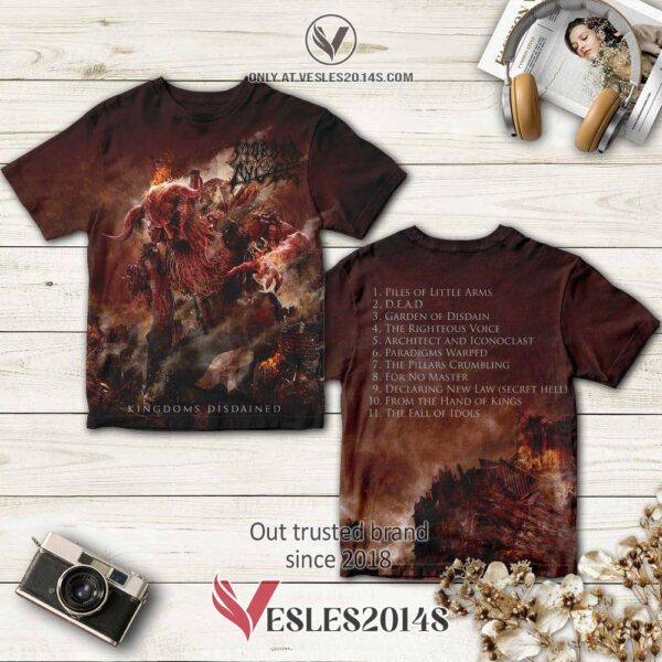 Kingdoms Disdained Album 3D Shirt, Perfect Gifts For Music Lovers - Vesles2014S