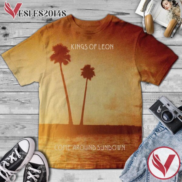 Kings Of Leon Come Around Sundown Album Cover Shirt, Perfect Gifts For Music Lovers - Vesles2014S
