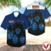 Kiss Band Creatures Of The Night Album Hawaiian Shirt, Best Gift For Music Lovers Vesles2014S