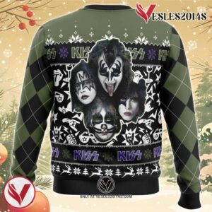 Kiss Band Ugly Christmas Sweater, Unique Christmas Gift For Fans - Vesles2014S 1