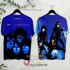 Kiss-Creatures of the Night Album 3D Shirt, Unique Gifts For Music Lovers - Vesles2014S