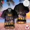 Kiss Destroyer Album Cover Hawaiian Shirt, Best Gift For Music Lovers Vesles2014S
