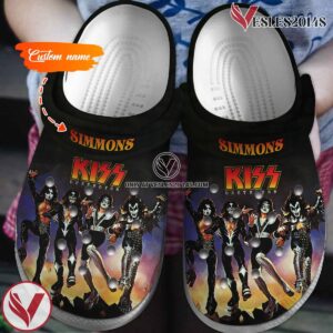 Kiss Destroyer Music Crocs Crocband Clogs Shoes, Unique Gifts For Fans - Vesles2014S