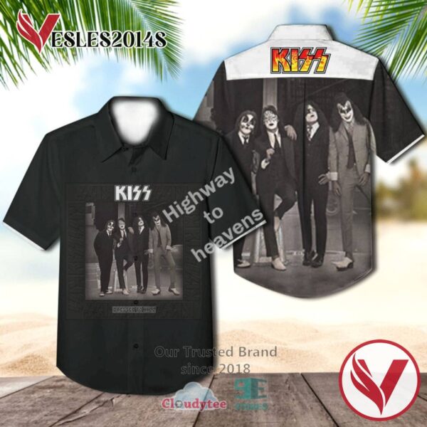 Kiss Dressed To Kill Casual Hawaiian Shirt, Best Gifts For Summer Vesles2014S 1