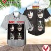 Kiss Dynasty Album Cover Hawaiian Shirt, Best Gift For Music Lovers Vesles2014S