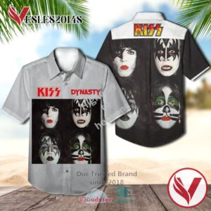 Kiss Dynasty Casual Hawaiian Shirt, Best Gifts For Summer Vesles2014S