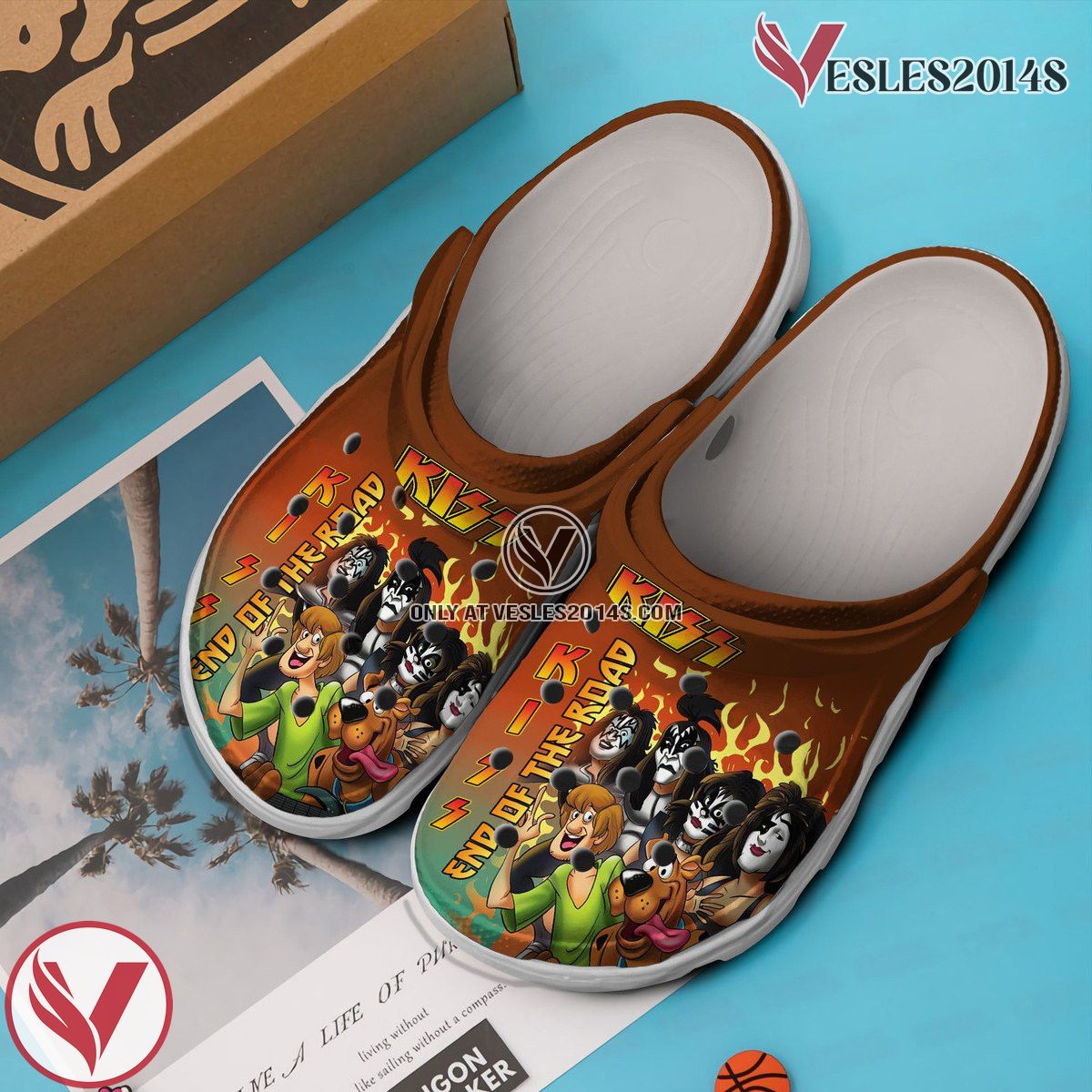 Kiss End Of The Road World Tour Music Crocs Crocband Clogs Shoes, Unique Gifts For Fans Style 1 - Vesles2014S 3
