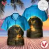 Kiss Hot In The Shade Album Cover Hawaiian Shirt, Best Gift For Music Lovers Vesles2014S