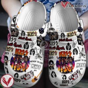 Kiss Let’s Me Rock Band Music Crocs Crocband Clogs Shoes, Unique Gifts For Fans Style 1 - Vesles2014S