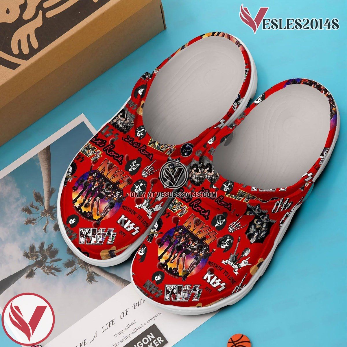 Kiss Let’s Me Rock Band Music Crocs Crocband Clogs Shoes, Unique Gifts For Fans Style 2 - Vesles2014S 3