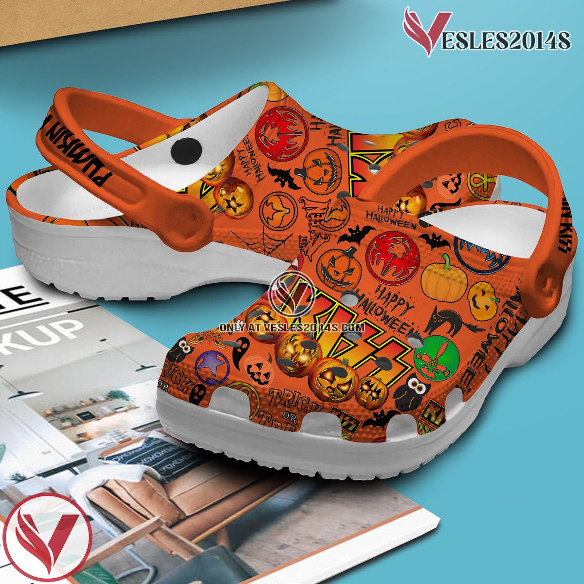 Kiss Music Crocs Crocband Clogs Shoes, Unique Gifts For Fans Style 12 - Vesles2014S 3