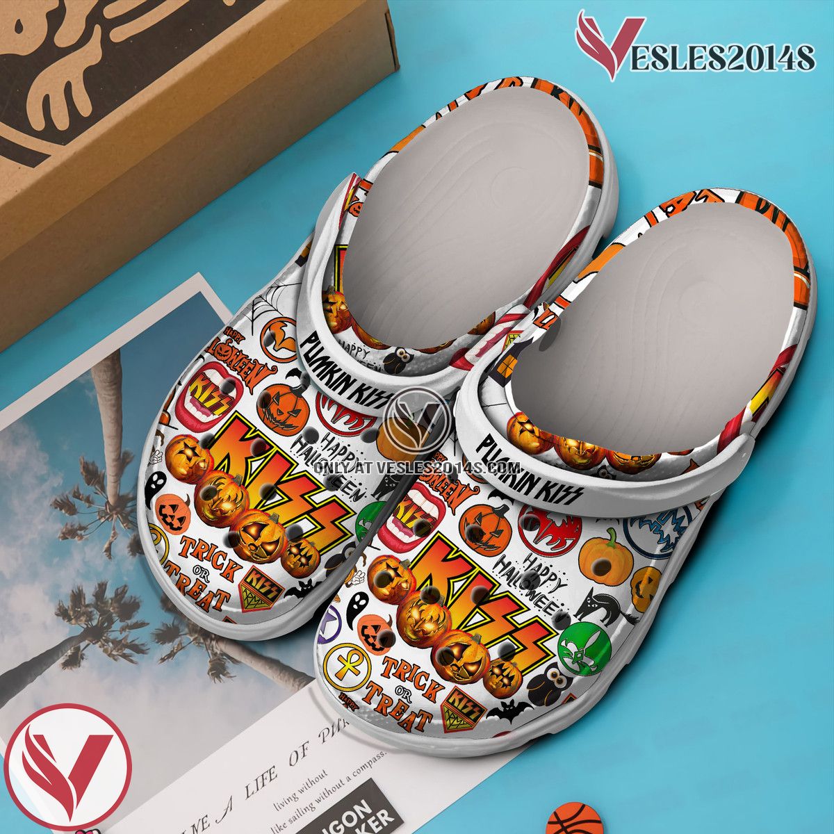 Kiss Music Crocs Crocband Clogs Shoes, Unique Gifts For Fans Style 13 - Vesles2014S 2