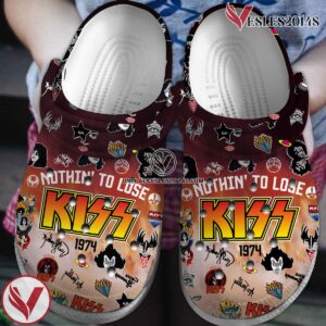 Kiss Music Crocs Crocband Clogs Shoes, Unique Gifts For Fans Style 14 - Vesles2014S
